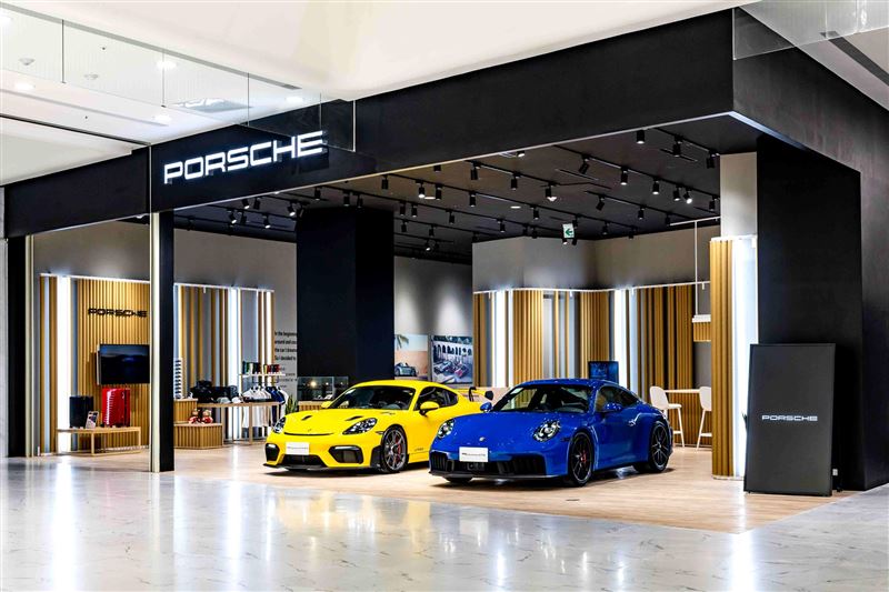 Porsche NOW台中概念店，成為品牌布局的重要據點。（圖／Porsche提供）