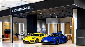 Porsche NOW台中概念店。（圖／Porsche提供）