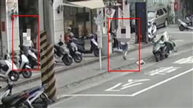 游男尾隨高三女小琪過程。（圖／翻攝畫面）