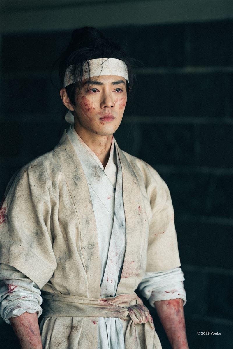 肖戰眼神全是戲。（圖／中視提供）