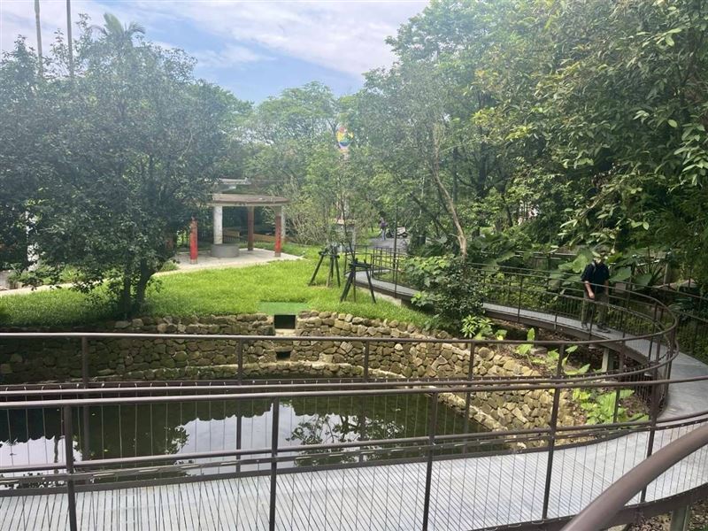 基隆市「希望之丘中正公園天鵝洞周邊社區廊帶串聯計畫工程」今（29）日舉行啟用典禮。（圖／內政部提供）