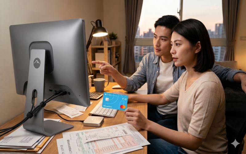 玉山Pi拍錢包信用卡繳綜所稅，最高享0.3%P幣回饋或6期0利率。（圖／Pi拍錢包提供）