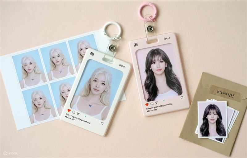 寫真體驗拍攝完成後當天即可取得照片與數位檔。（圖／Klook提供）
