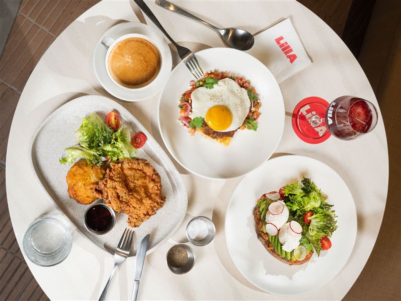 LillA推出全新早午餐菜單。(圖／開展餐飲集團提供）