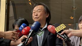 民進黨立委王世堅出席中常會前受訪（圖／記者劉秀敏攝影）