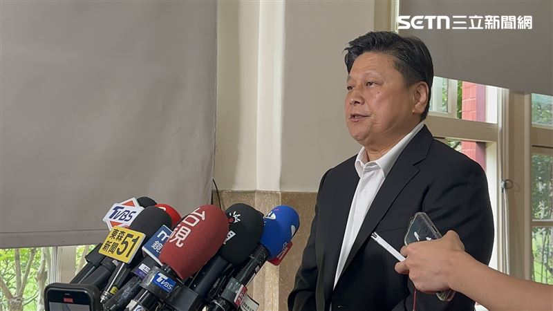國民黨團中午召開黨團大會，傅崐萁表示，黨團會再全面討論。（圖／記者詹宜庭攝影）