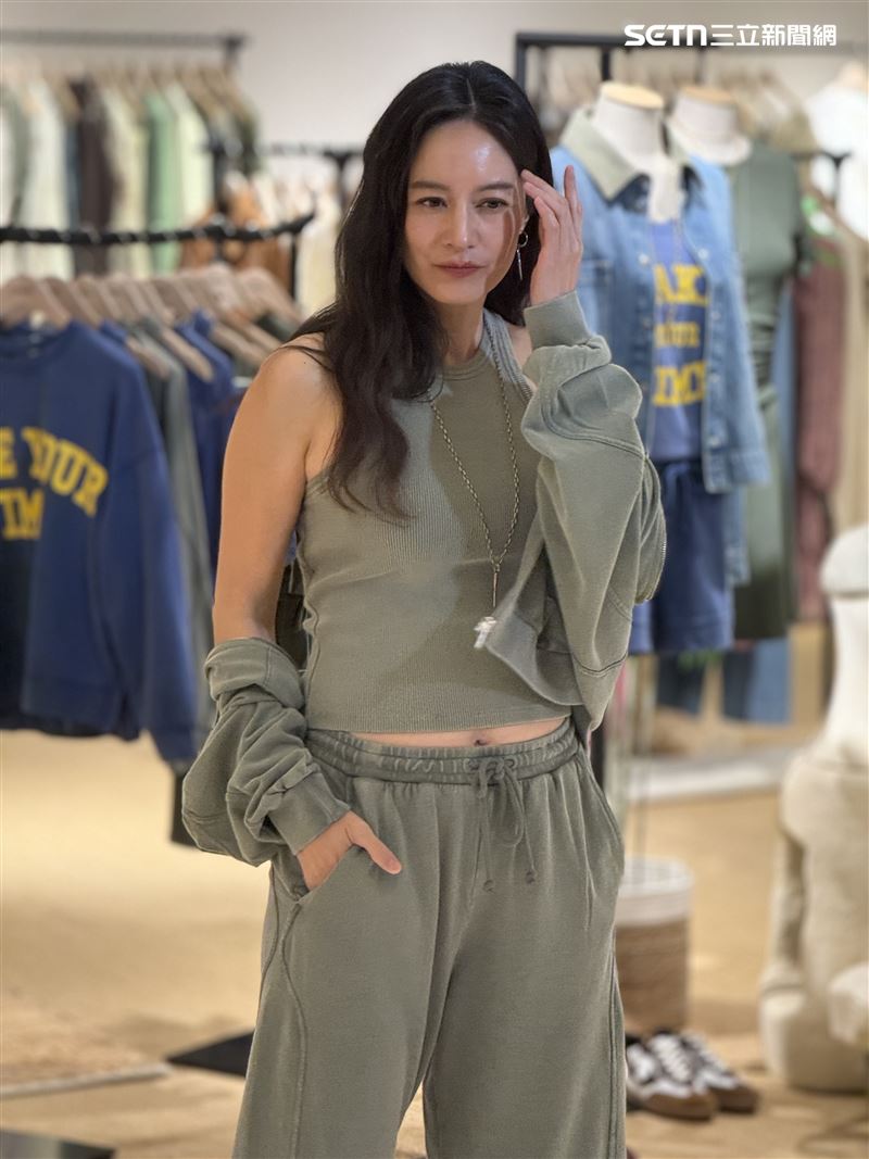 Janet分享育兒近況。。（圖／記者宋亭誼攝影）