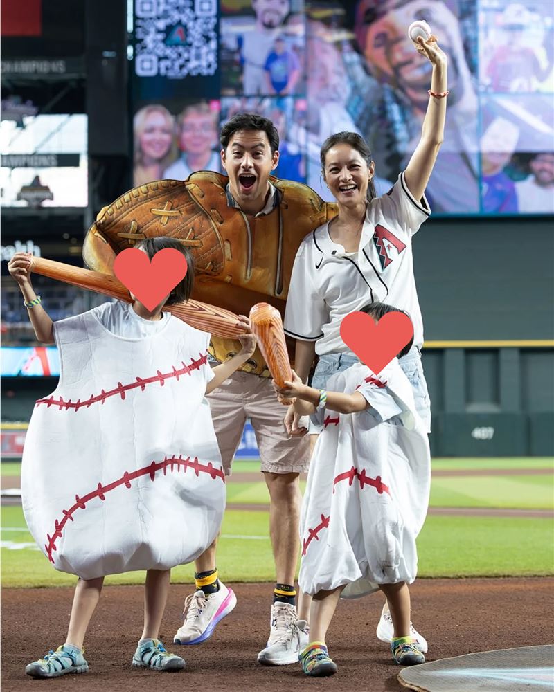 Janet育有兩子。（圖／翻攝自Janet臉書）