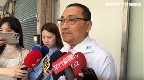 侯友宜受訪回應蘆洲攻擊事件。（圖／翻攝畫面）

