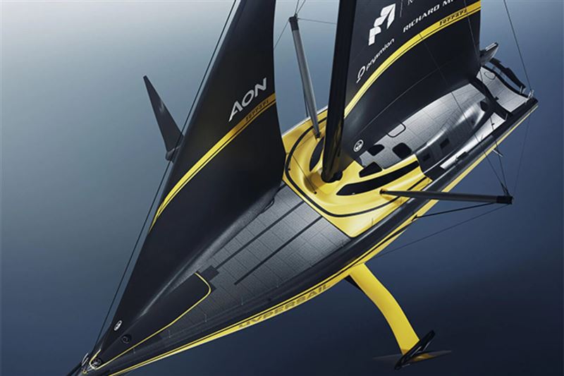 法拉利Hypersail遠洋帆船。（圖／翻攝Ferrari網站）