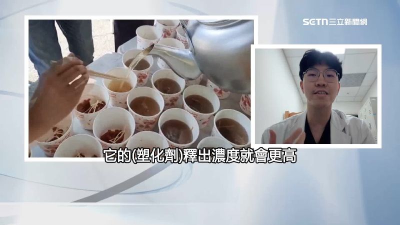 家醫科醫師梓言指出，熱湯、酸性、油性物質易加速塑化劑溶出