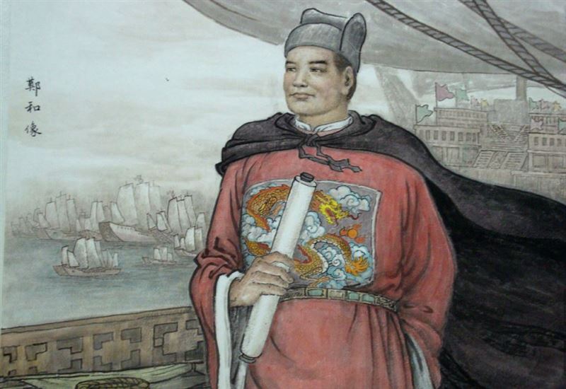 根據史料記載，鄭和下西洋的規模與船隊，遠超後來哥倫布橫渡大西洋的三艘帆船。（圖／翻攝自百度百科）