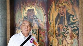 ▲馮進興藝師與門神作品。（圖／翻攝自文化部官網）