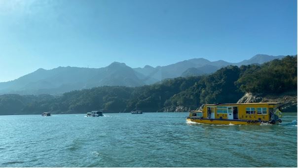 大溪百吉復興宮開漳聖王慶典暨石門水庫媽祖水上遶境。（圖／翻攝自桃園市政府文化局）