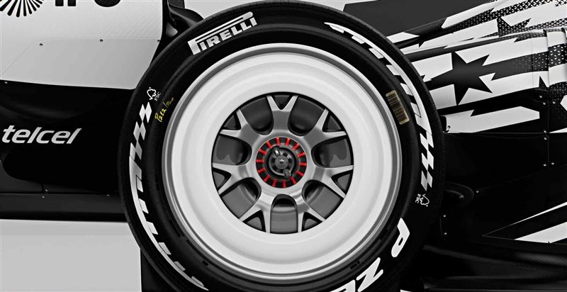 Cadillac F1賽車邁阿密站限定塗裝。（圖／翻攝Cadillac網站）