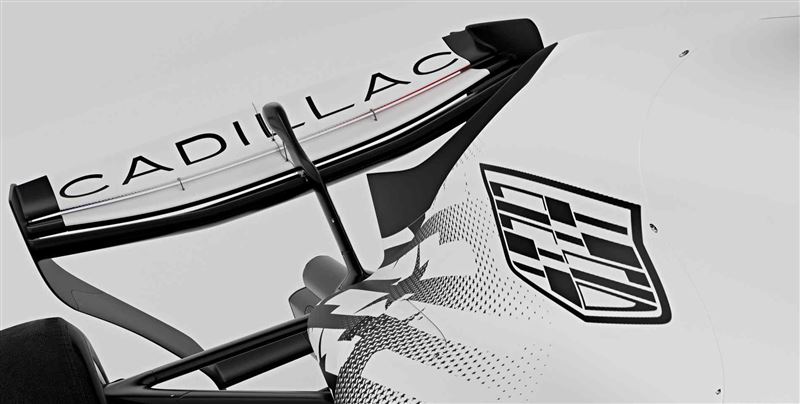 Cadillac與合作夥伴TWG AI聯手，品牌Logo結合漸層點陣設計。（圖／翻攝Cadillac網站）