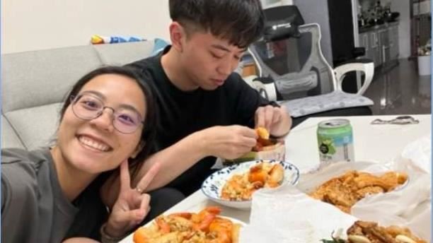 台南市警第四分局育平派出所女警鄭詠心，原定明年跟男友結婚，她生前跟親友及男方母親關係相當要好。（圖／翻攝畫面）