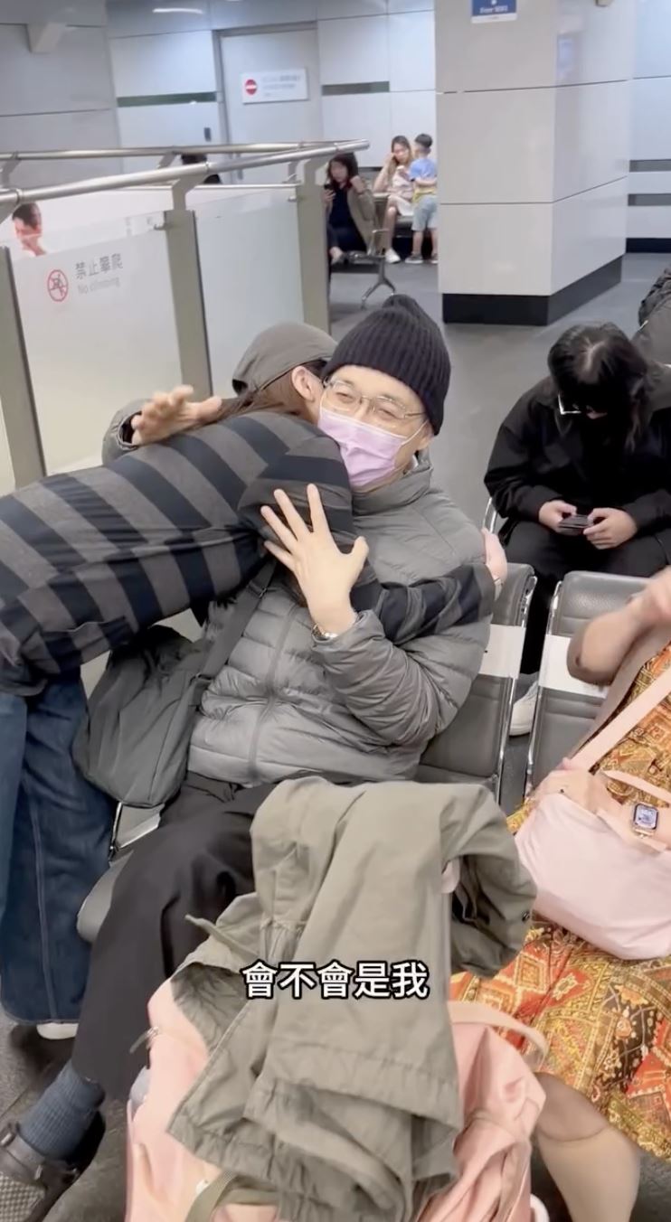 林逸欣感嘆，如果爸爸累了，自己不該任性的要爸爸撐著，累了就休息。（圖／翻攝自臉書）