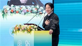 總統賴清德出席「台電80周年慶祝大會」（圖／總統府提供） 
