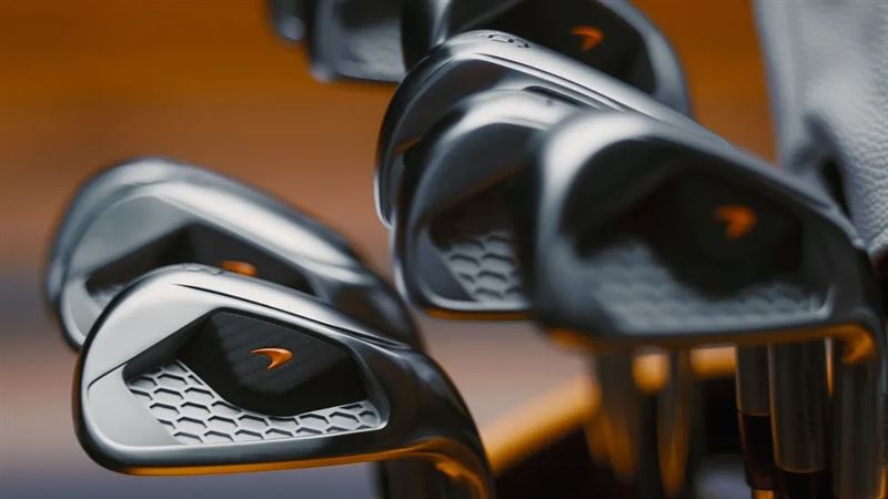 McLaren Golf推出高爾夫鐵桿。（圖／翻攝McLaren網站）