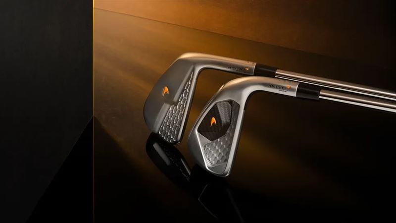 McLaren Golf高爾夫鐵桿，每支售價360英鎊約新台幣 1.5萬元。（圖／翻攝McLaren網站）