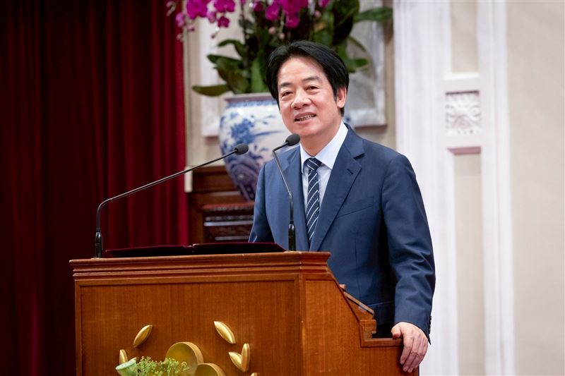 總統賴清德接見「115年全國模範勞工、全國模範移工及其眷屬或陪同人員」（圖／總統府提供）