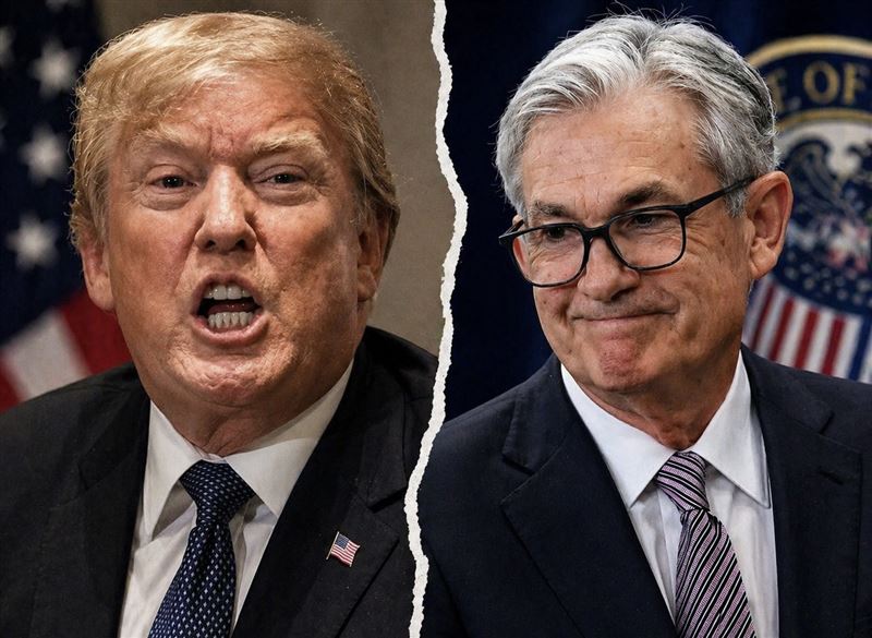 美國總統川普意圖藉由聯準會主席換人，達成降息的計畫恐怕落空。聯準會主席鮑爾4月29日宣布，即便主席任期5月屆滿，他仍會留任對貨幣政策擁有投票權的理事職位，因此高層鷹派占多數的結構仍未變。川普由此氣炸，發文痛罵鮑爾留任是因為「找不到其他工作」。（圖／翻攝自X平台 @OccupyDemocrats）