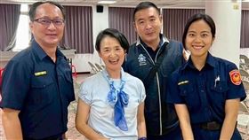 譚艾珍,女警,鄭詠心(圖/翻攝畫面)