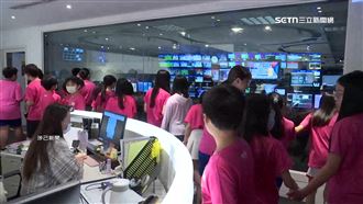 國小生參訪三立電視台　認識媒體產業幕後