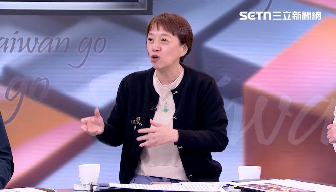 邱明玉認為蔣萬安其實是「一石二鳥」，策略是一方面墊高、形塑自己藍營共主以及反綠第一品牌的角色，另一方面最主要就是要避開市政的話題（圖／前進新台灣）
