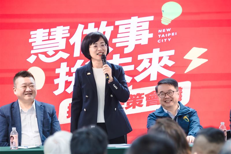 蘇巧慧公佈競辦架構。（圖／蘇巧慧辦公室提供）