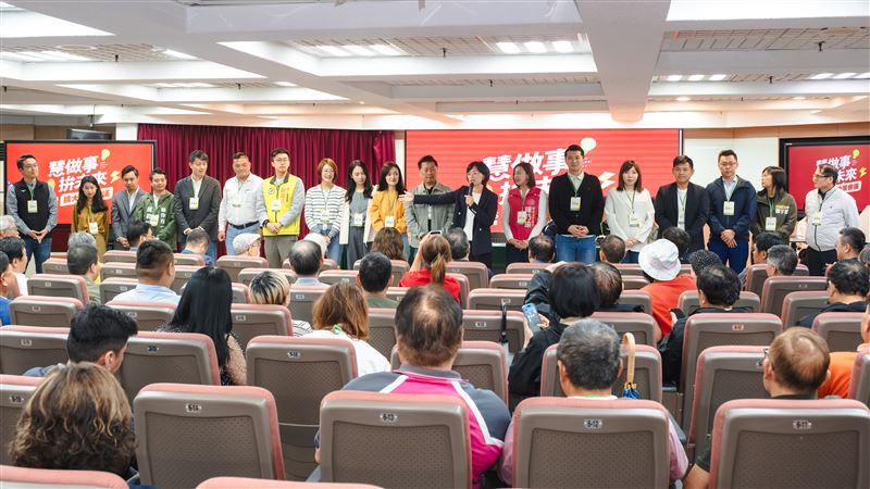 蘇巧慧公佈競辦架構。（圖／蘇巧慧辦公室提供）