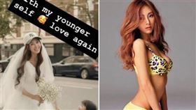 被封為「爆乳歌姬」「9頭身美女」歌手G.NA（崔智娜）驚傳祕婚生子。（翻攝自G.NA＠IG）