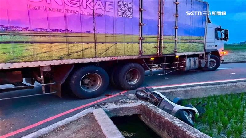 雙方酒測皆為0，警方提醒大型車有視線死角、內輪差及風切等三大危險因子，平時上路盡量遠離大型車