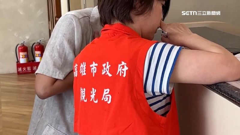 觀光局人員也到場稽查