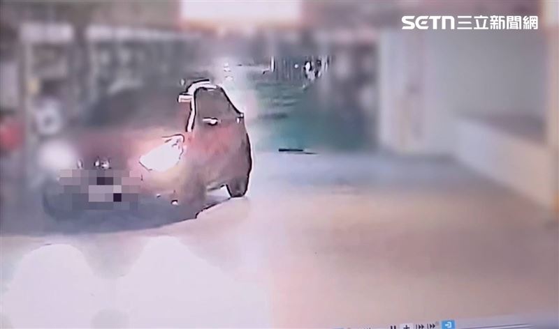北市鄒男開走前女友轎車，藉此逼迫對方出面還債。（圖／翻攝畫面）