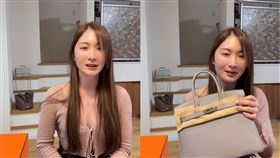 陳樂涵透露包包比車還貴。（圖／翻攝自IG）