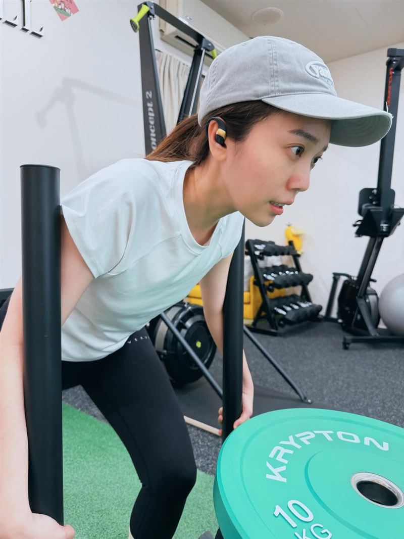 蔡家蓁不只會唱歌，近年非常熱愛運動。（圖／翻攝自蔡家蓁IG）