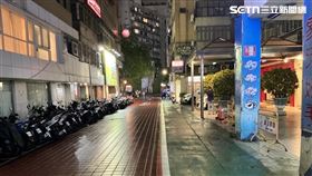 庾澄慶的王姓姊夫開車擦撞到行人的左手肘。（圖／翻攝畫面）