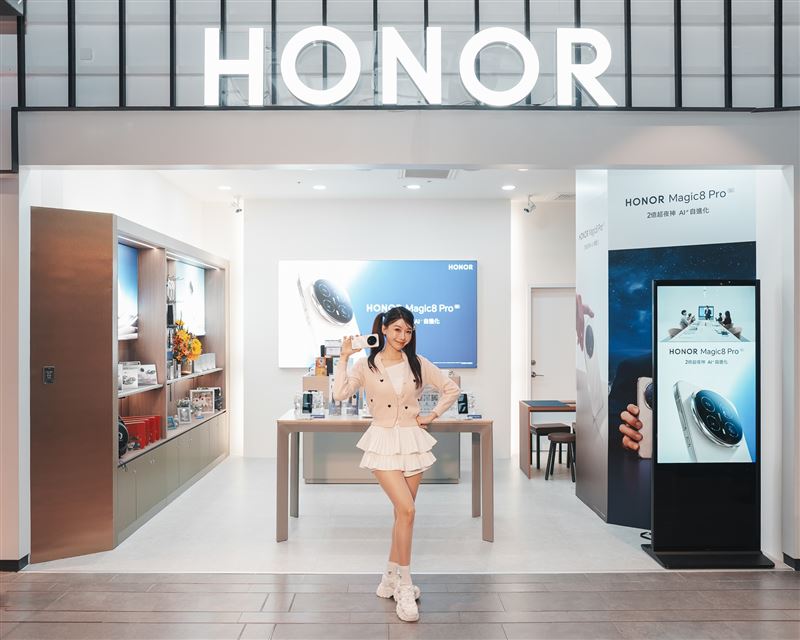 HONOR三創體驗店正式開幕，讓消費者親身感受HONOR Magic8 Pro帶來的科技智慧體驗