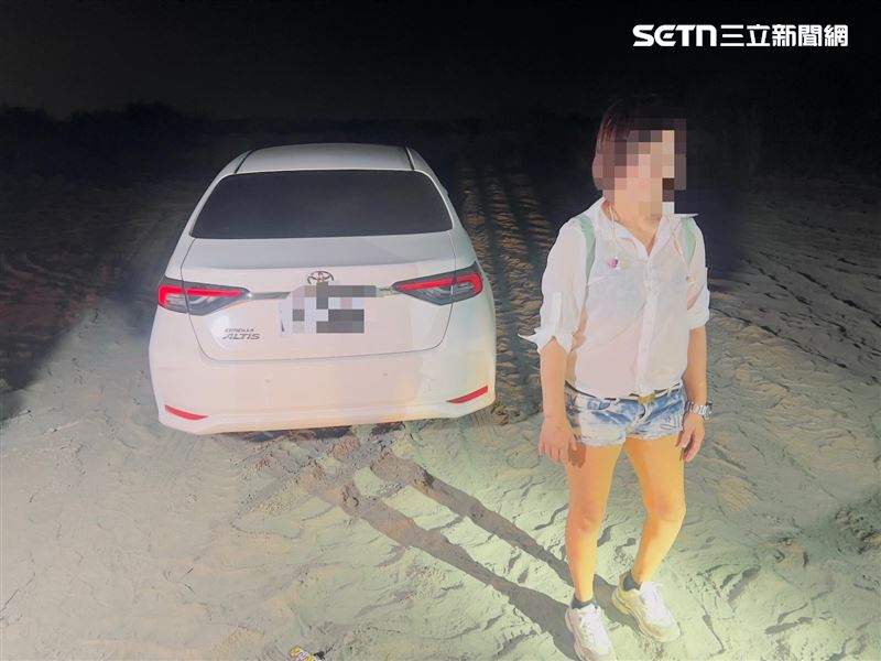 駕駛陳男落網後辯稱因酒駕才拒檢衝撞員警，同車女乘客被列為證人。（圖／翻攝畫面）
