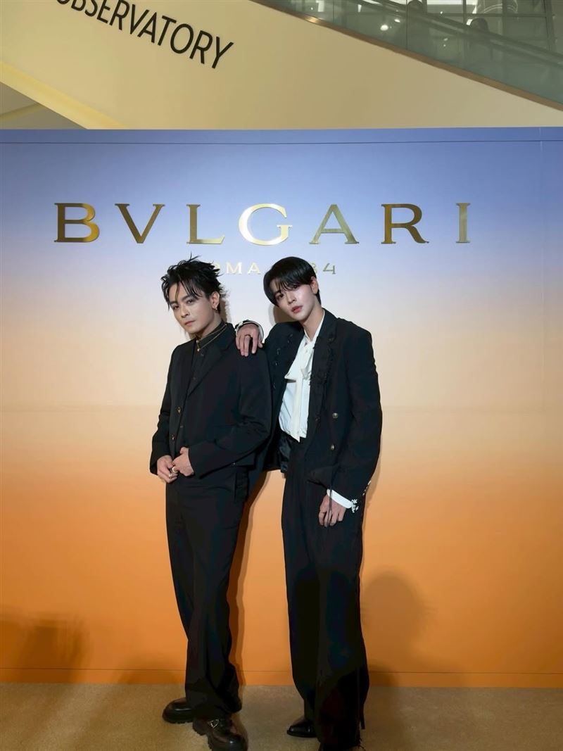 Toro特地帶男團SEVENTOEIGHT成員學駿到場「時尚見習」。（圖／翻攝自IG@wxj_w.xuejun）