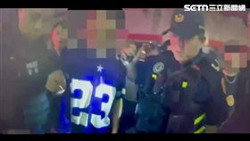 北市賴男向彭姓友人借空氣槍當眾拍照炫耀遭送辦。（圖／翻攝畫面）