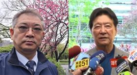 國民黨考紀會主委張雅屏、戰鬥藍發起人趙少康（組合圖）