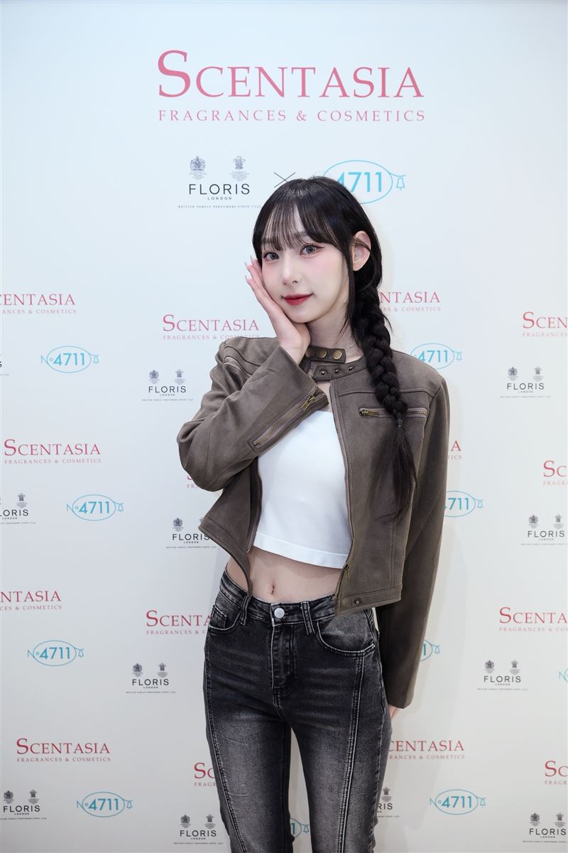 啦啦隊電眼女神鄭熙靜曝愛用香水。（圖／玖玥玖娛樂創意提供）