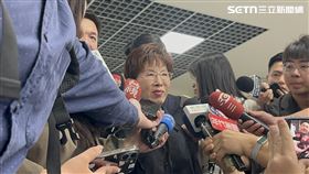 洪秀柱出席侯漢廷《以中華之名》新書發表會前受訪（圖／記者詹宜庭攝影）