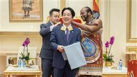 賴清德總統參加兩國元首會談。（圖／總統府提供）
