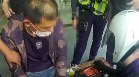 桃園有毒品前科的范姓男子，偷竊車輛遭警方包圍逮捕，身上查獲海洛因等毒品，被依法送辦。（圖／翻攝畫面）