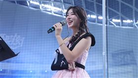 安芝儇賽後表演。（圖／Wing Stars提供） 