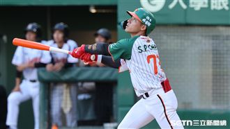 25場0E創猛獅紀錄　陳聖平不追球華麗守備